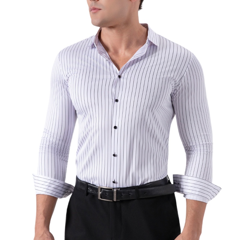 Formal Dress - Camicie da Uomo Elasticizzate Antirughe a