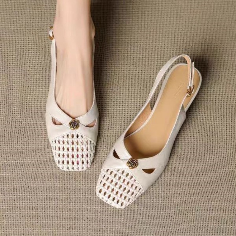 Womens Heels - Sandali chiusi da donna in stile