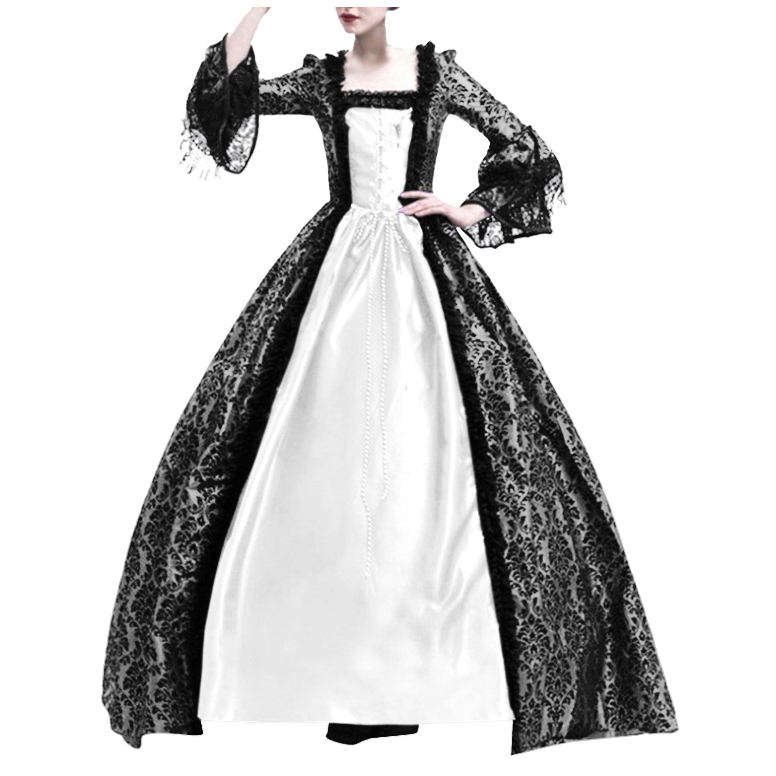 Evening Gown - Abito da Principessa Medievale per Cosplay,
