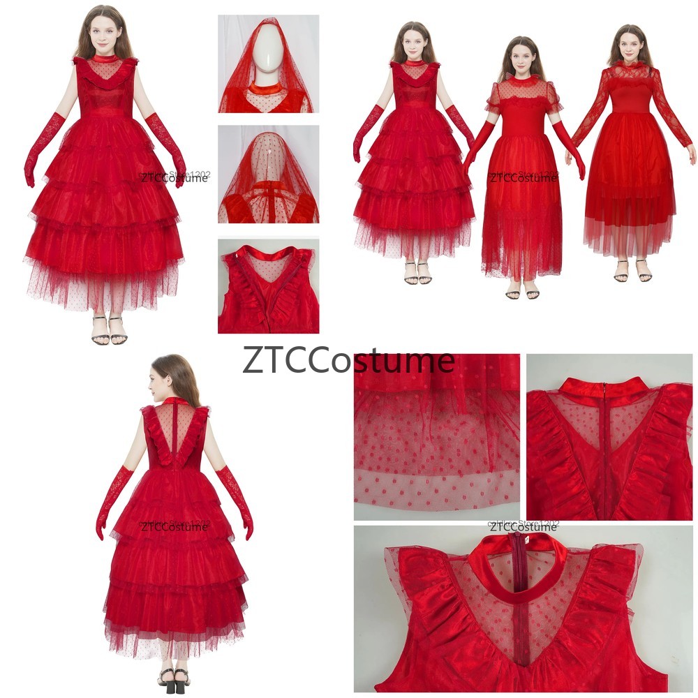 Evening Gown - Costume da Cosplay di Lydia Deetz,
