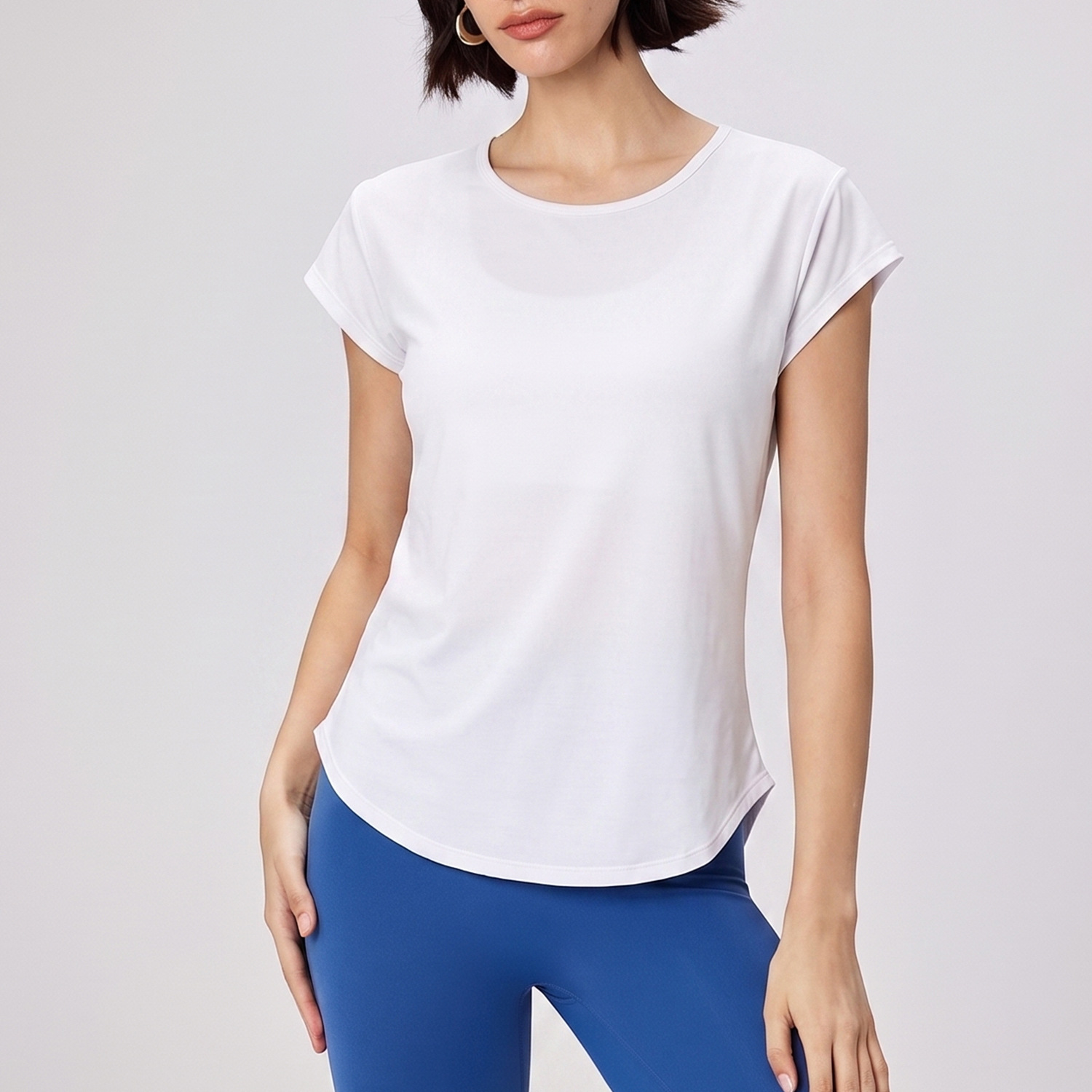 Maglietta da yoga a maniche co - Silk Blouse recensione e prezzo