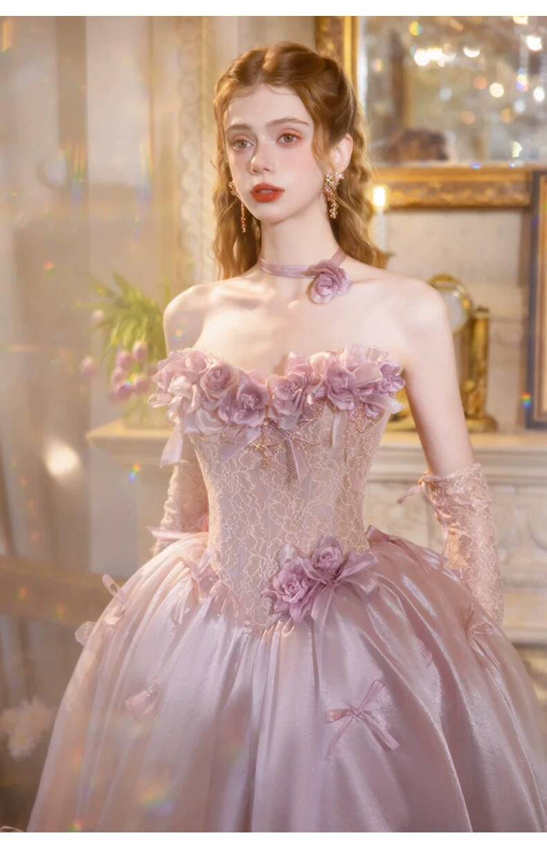 Abito da ballo vintage rosa an - Formal Dress recensione e prezzo