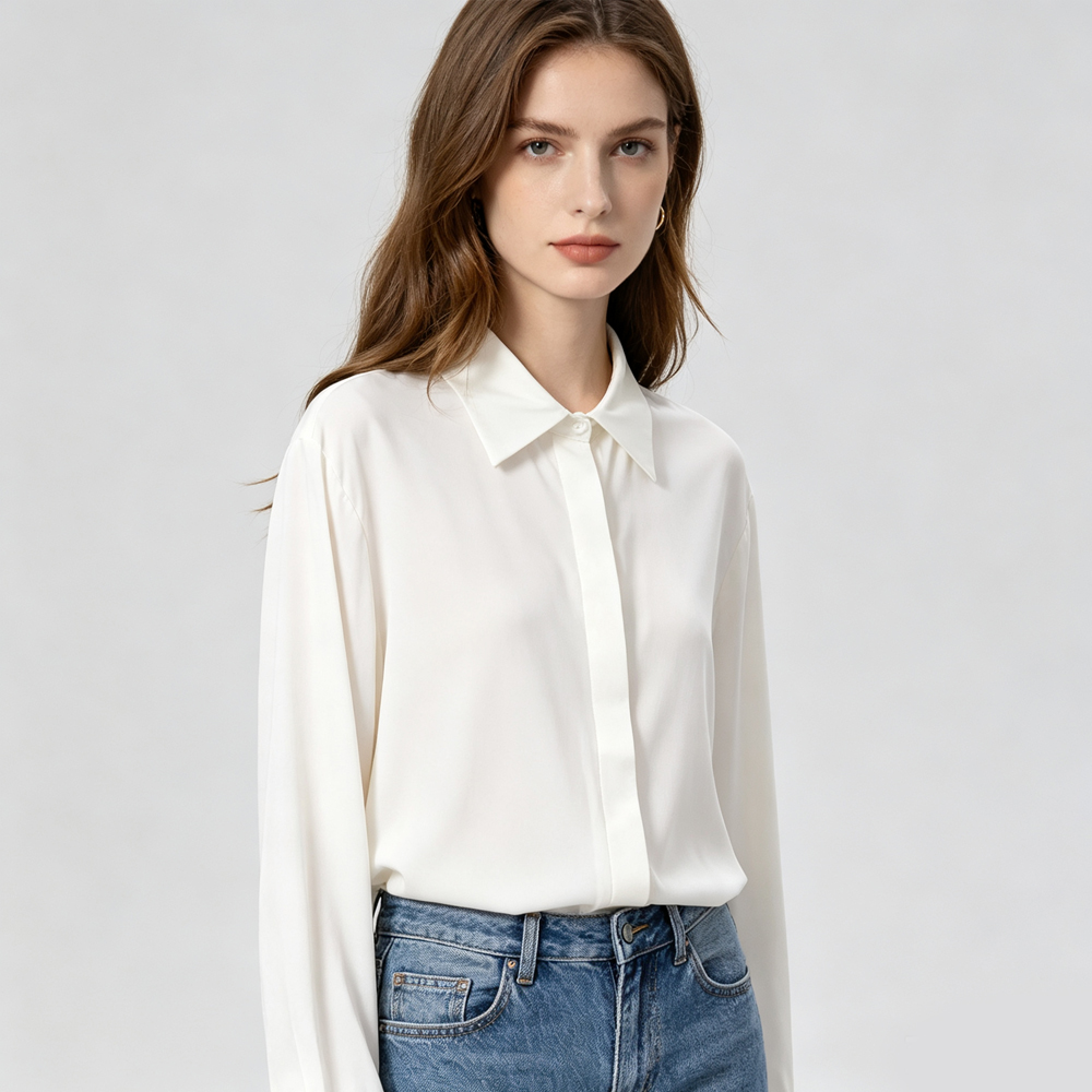 Camicia a maniche lunghe versa - Silk Blouse recensione e prezzo