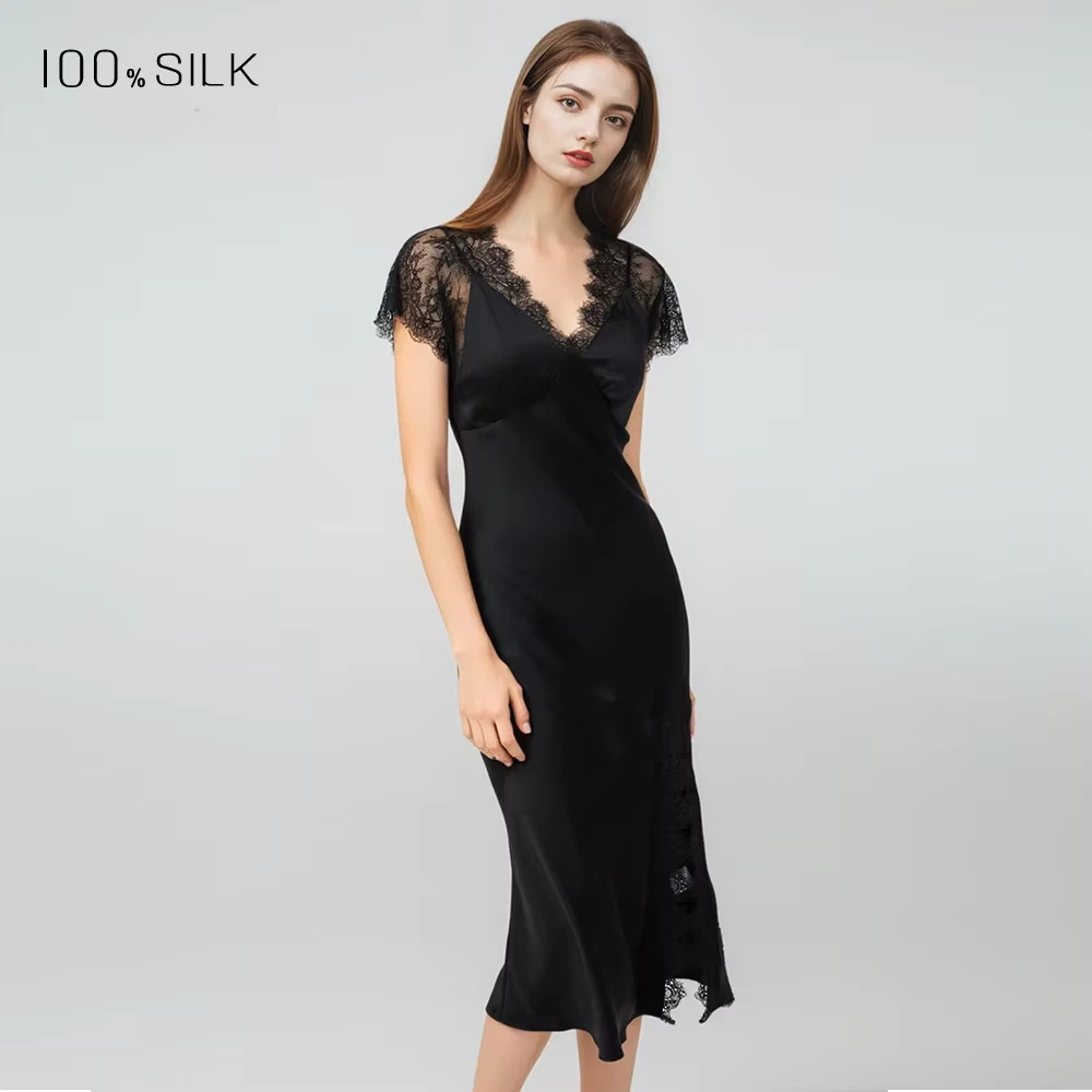 Camicia da Notte Sexy in Seta  - Lace Dress recensione e prezzo