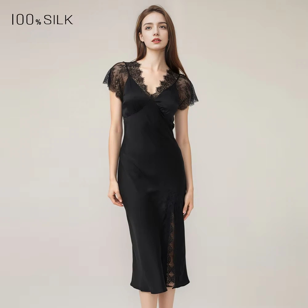 Camicia da Notte Sexy in Seta  - Lace Dress recensione e prezzo