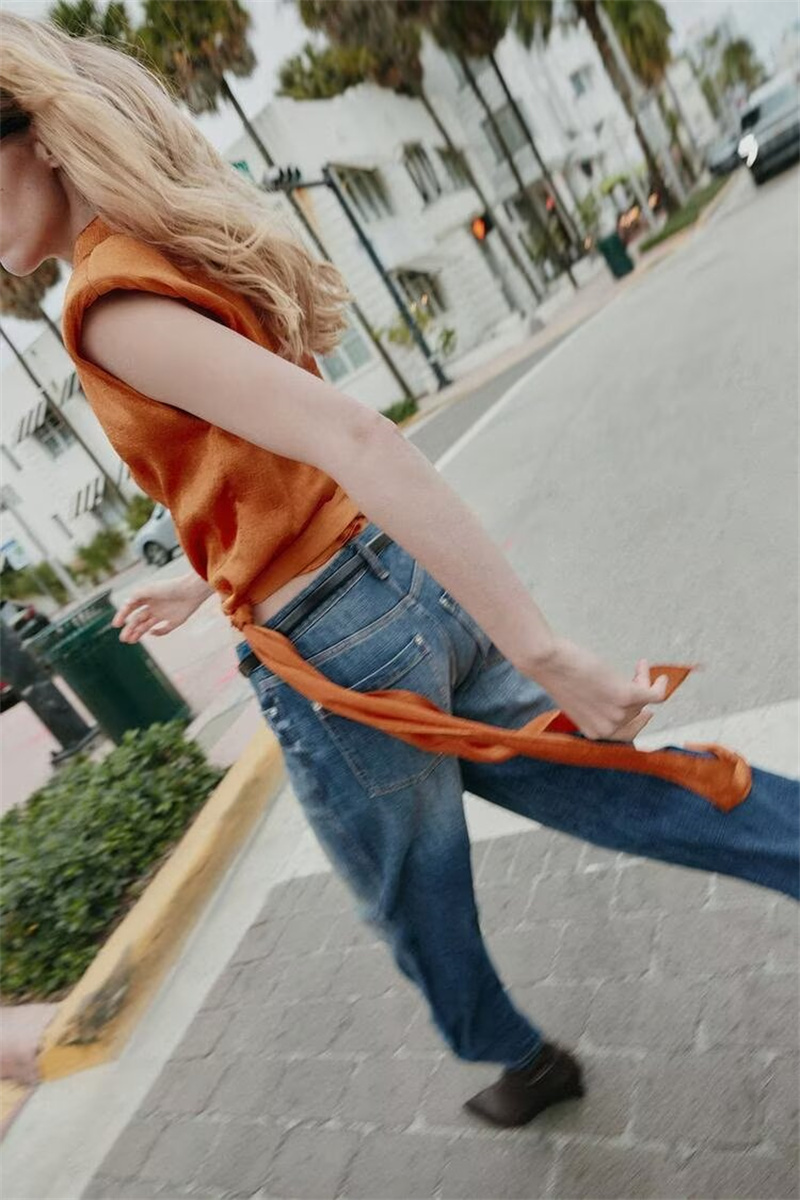 Top Corto Senza Maniche con Co - Silk Blouse recensione e prezzo