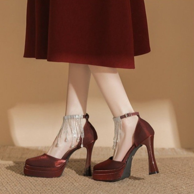 Scarpe da Sposa Mary Jane da D - Pump Heel Block recensione e prezzo