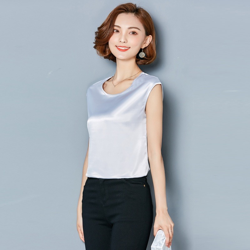 Canotta sexy in seta da donna, - Silk Blouse recensione e prezzo