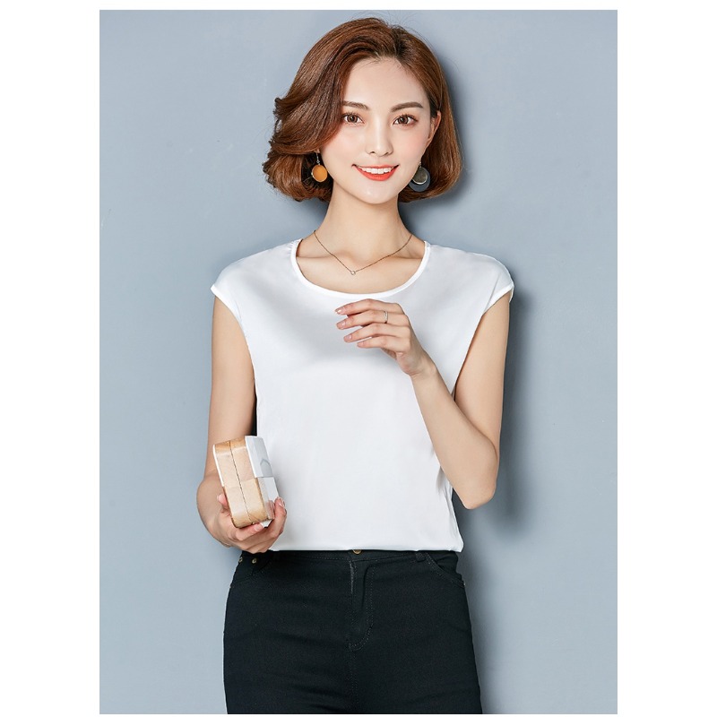 Canotta sexy in seta da donna, - Silk Blouse recensione e prezzo