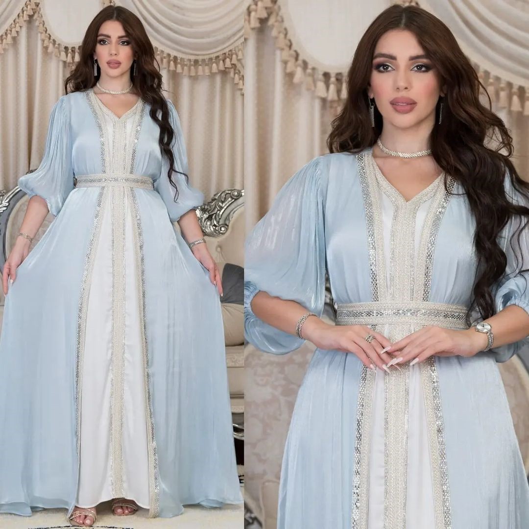 Abito da sera in raso con pail - Evening Gown recensione e prezzo