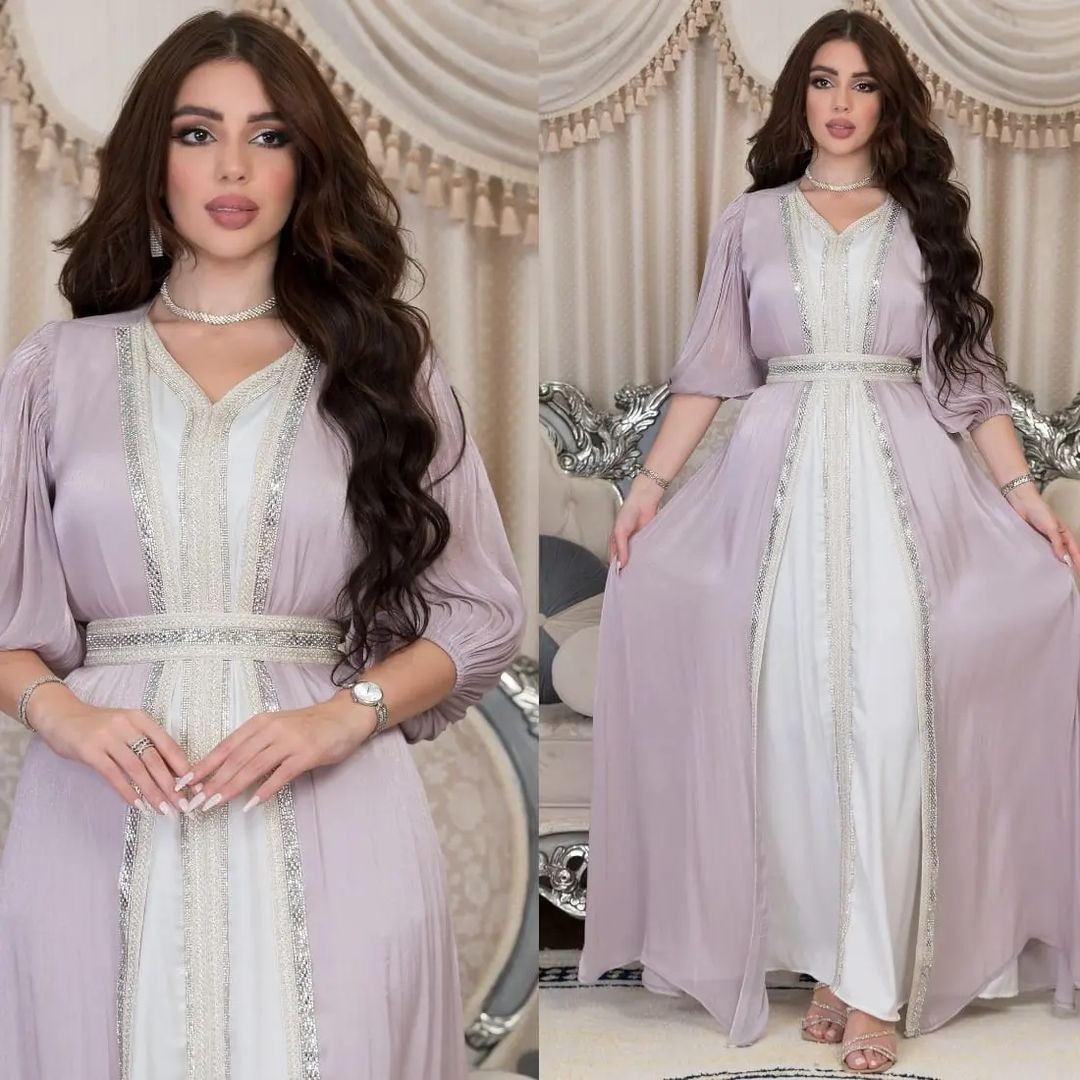 Abito da sera in raso con pail - Evening Gown recensione e prezzo