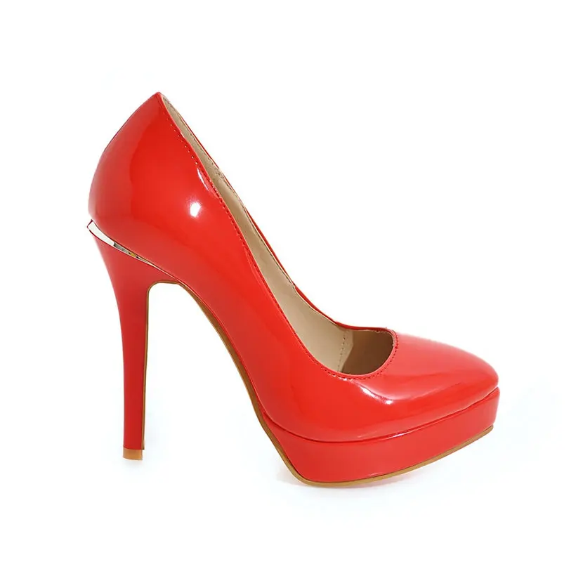 Décolleté con plateau da donna - Women'S Red Formal Wear recensione e prezzo